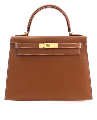 Hermes Gold Epsom Kelly 28