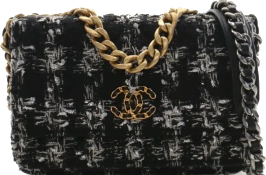 Chanel 19 WOC Tweed