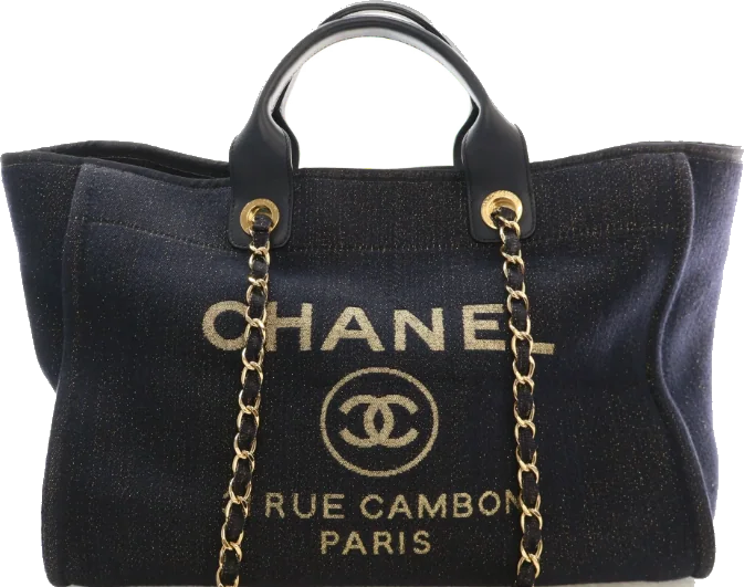 Denim Deauville Tote